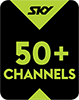 SKY 50+ Channels